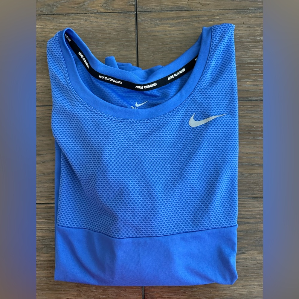 Nike Blue Running long sleeve top